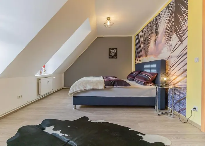 Altstadtapartment, 80 Qm,2 Schlafzimmer,parkplatz,netflix Lejlighed