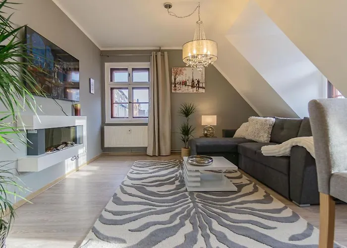 Altstadtapartment, 80 Qm,2 Schlafzimmer,parkplatz,netflix